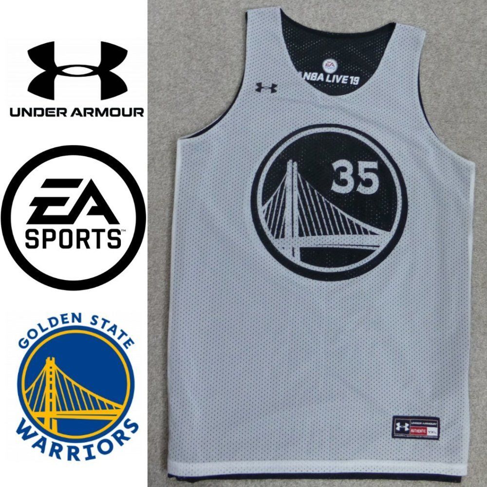 Under Armour X EA Sports Golden State Warriors Kevin Durant Jersey